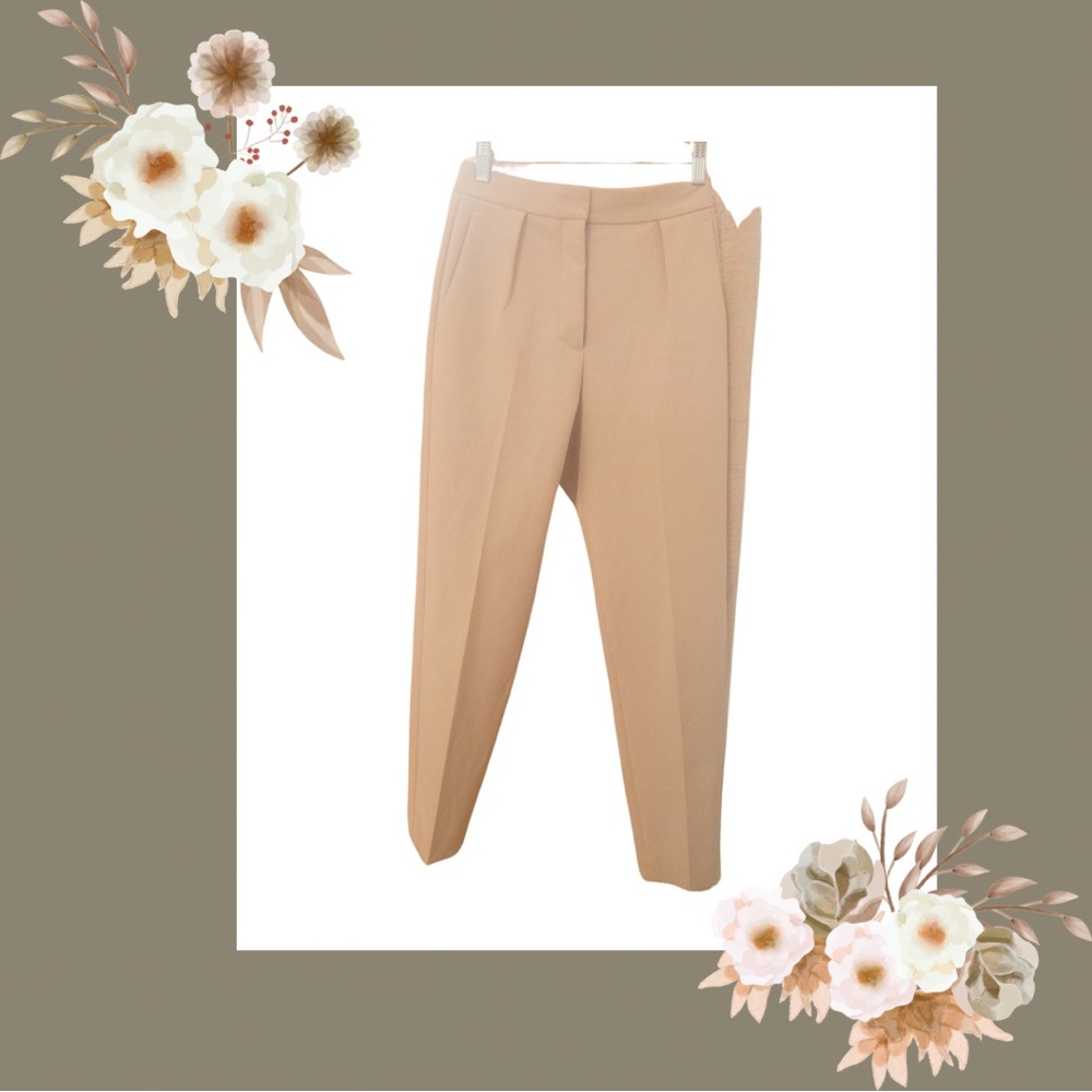 Theory Blush/Nude Ankle Pants